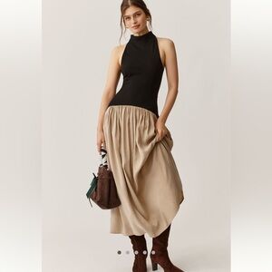 Mariana drop waist maxi dress by Maeve